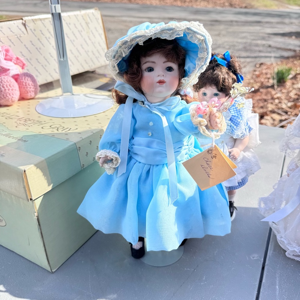 Vintage porcelain hand painted Chase Doll